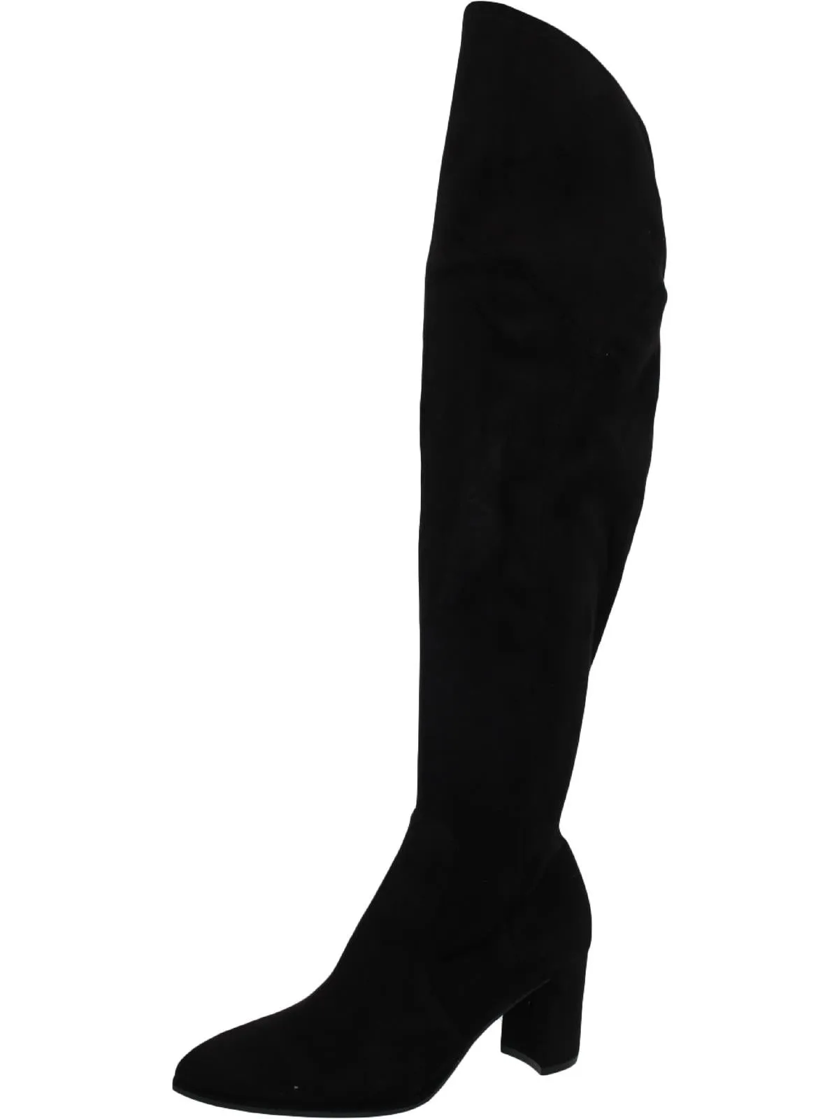 Luley Womens Faux Suede Tall Over-The-Knee Boots