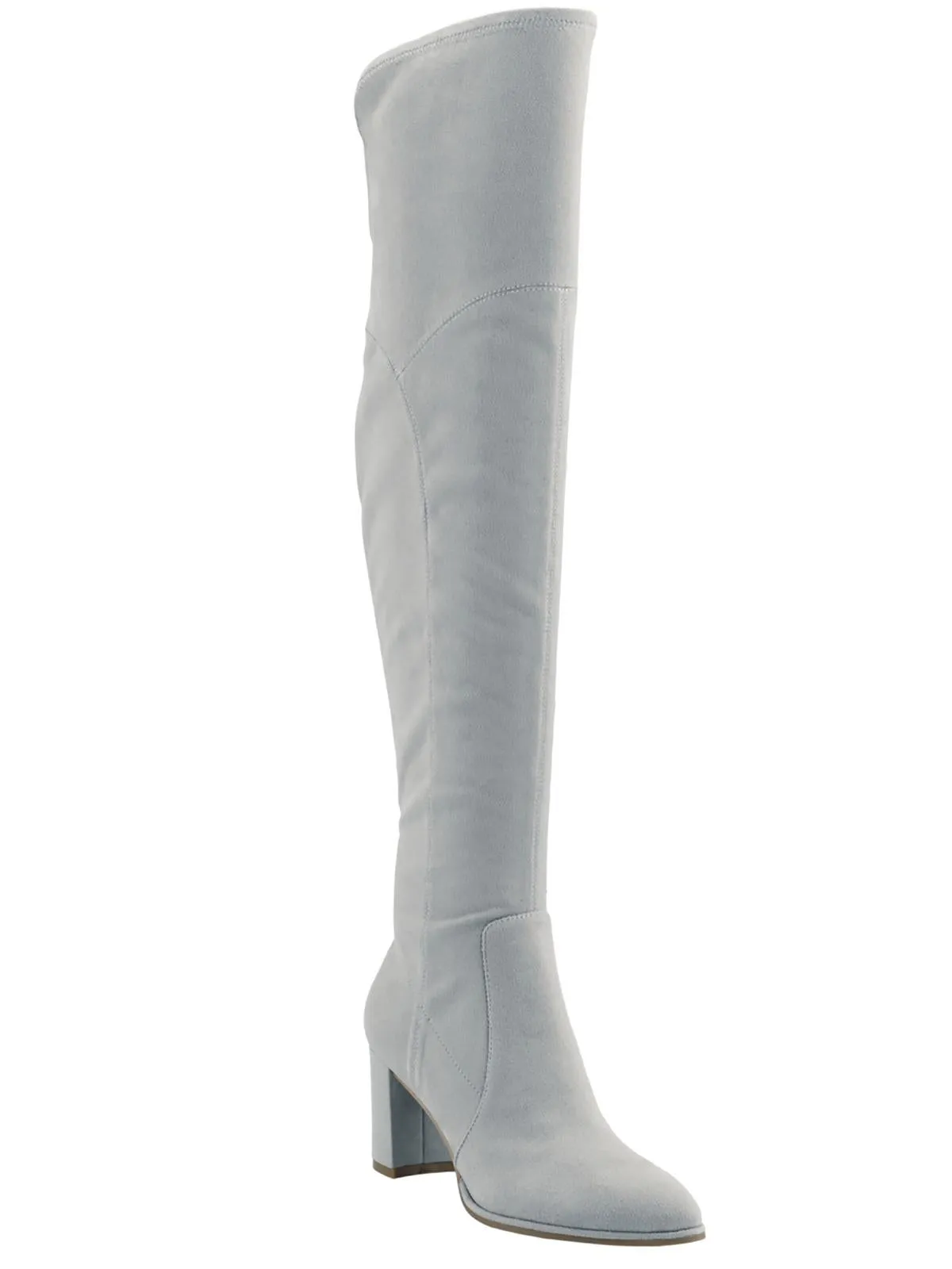 Luley Womens Faux Suede Tall Over-The-Knee Boots