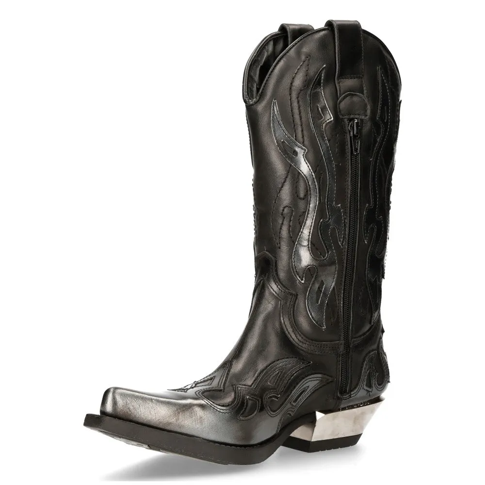 M-7921-S3 Flame Boots Leather Western