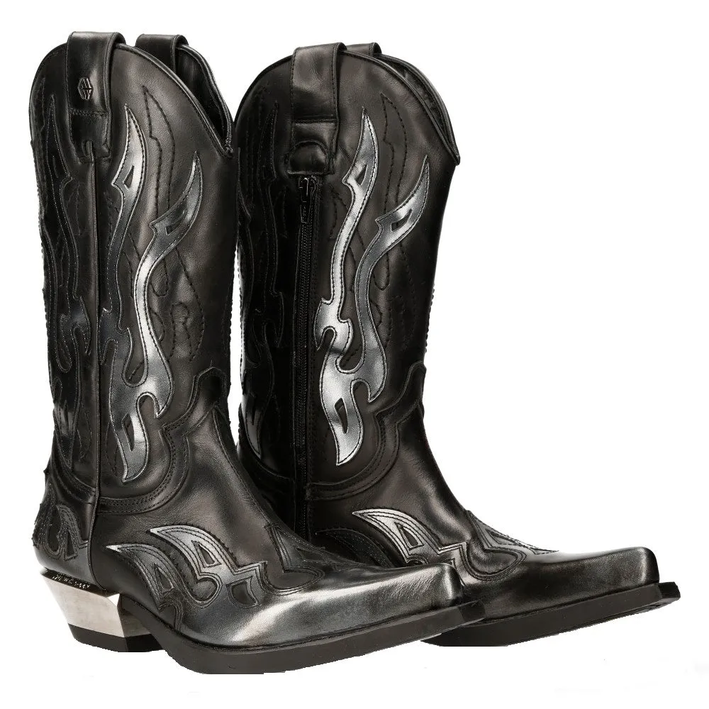 M-7921-S3 Flame Boots Leather Western
