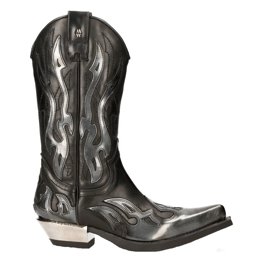 M-7921-S3 Flame Boots Leather Western