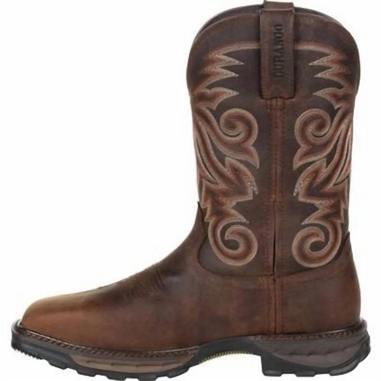 Maverick Xp Steel Toe Waterproof Western Work Boot In Burly Brown