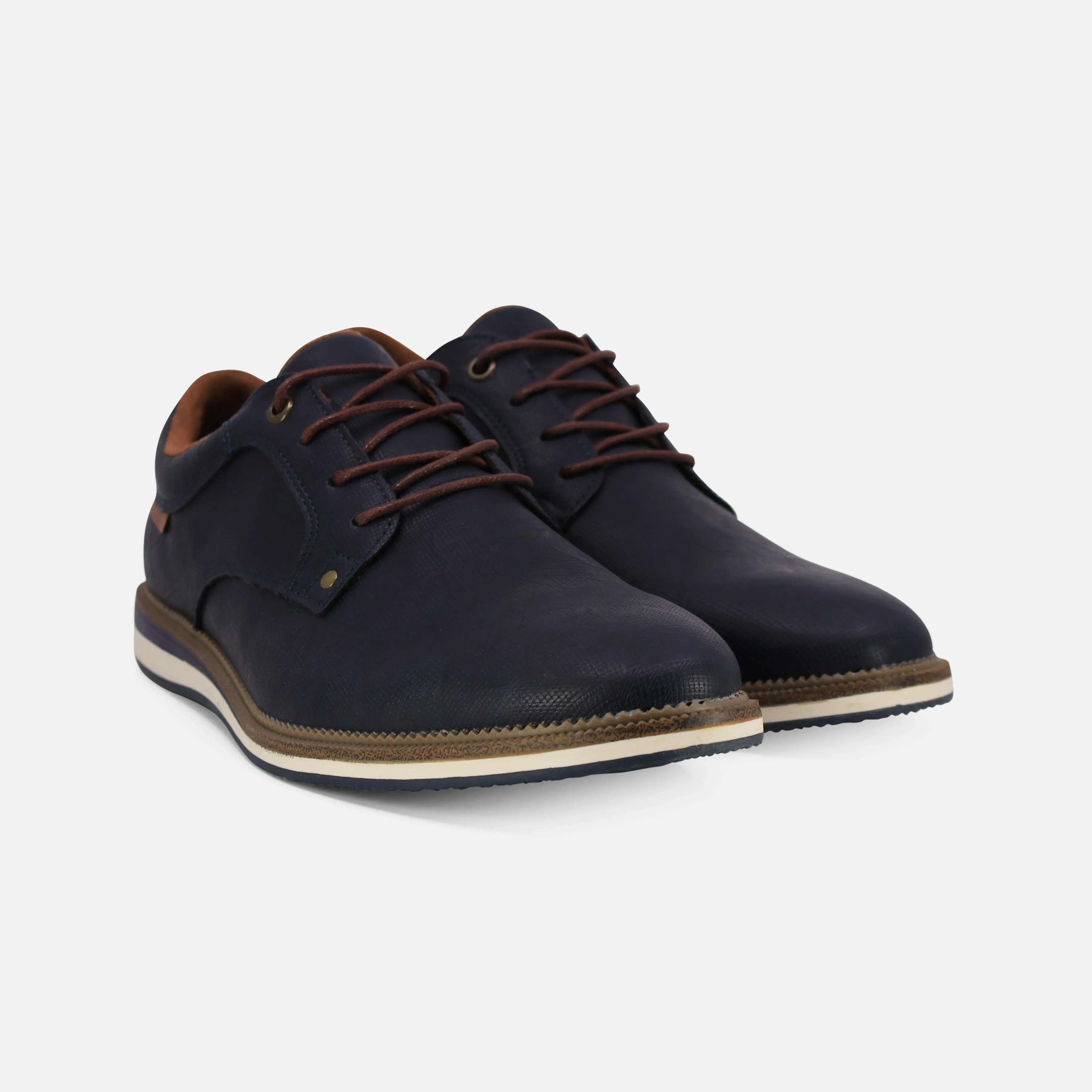 MEN CASUAL LACE-UP SHOES