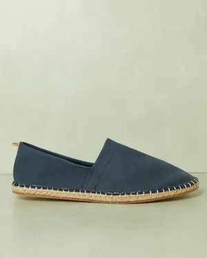 Men Navy Easy Slip-On Sneakers