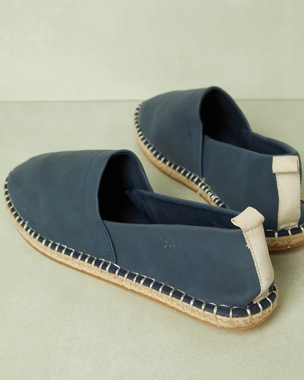 Men Navy Easy Slip-On Sneakers