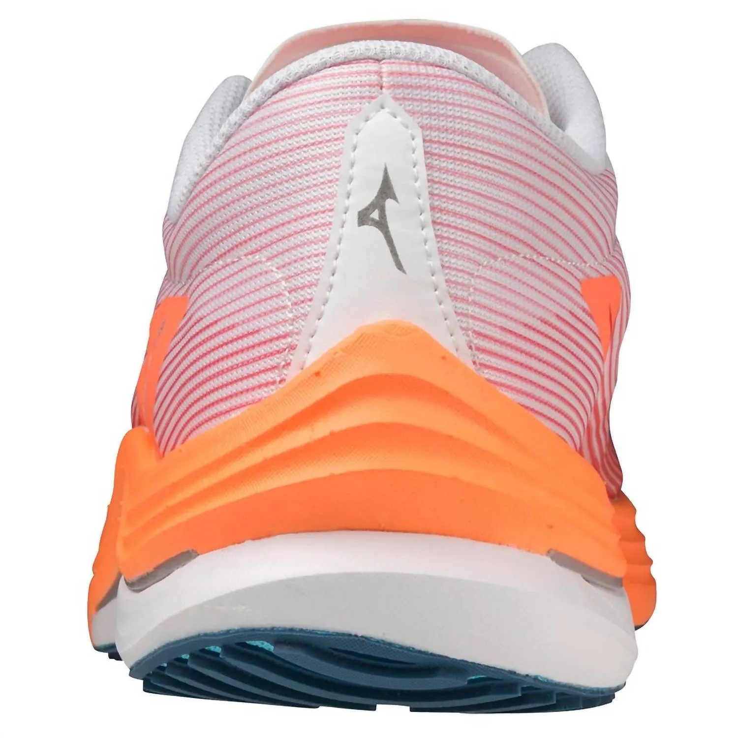 Men Wave Rebellion Flash Running Shoes In White/silver