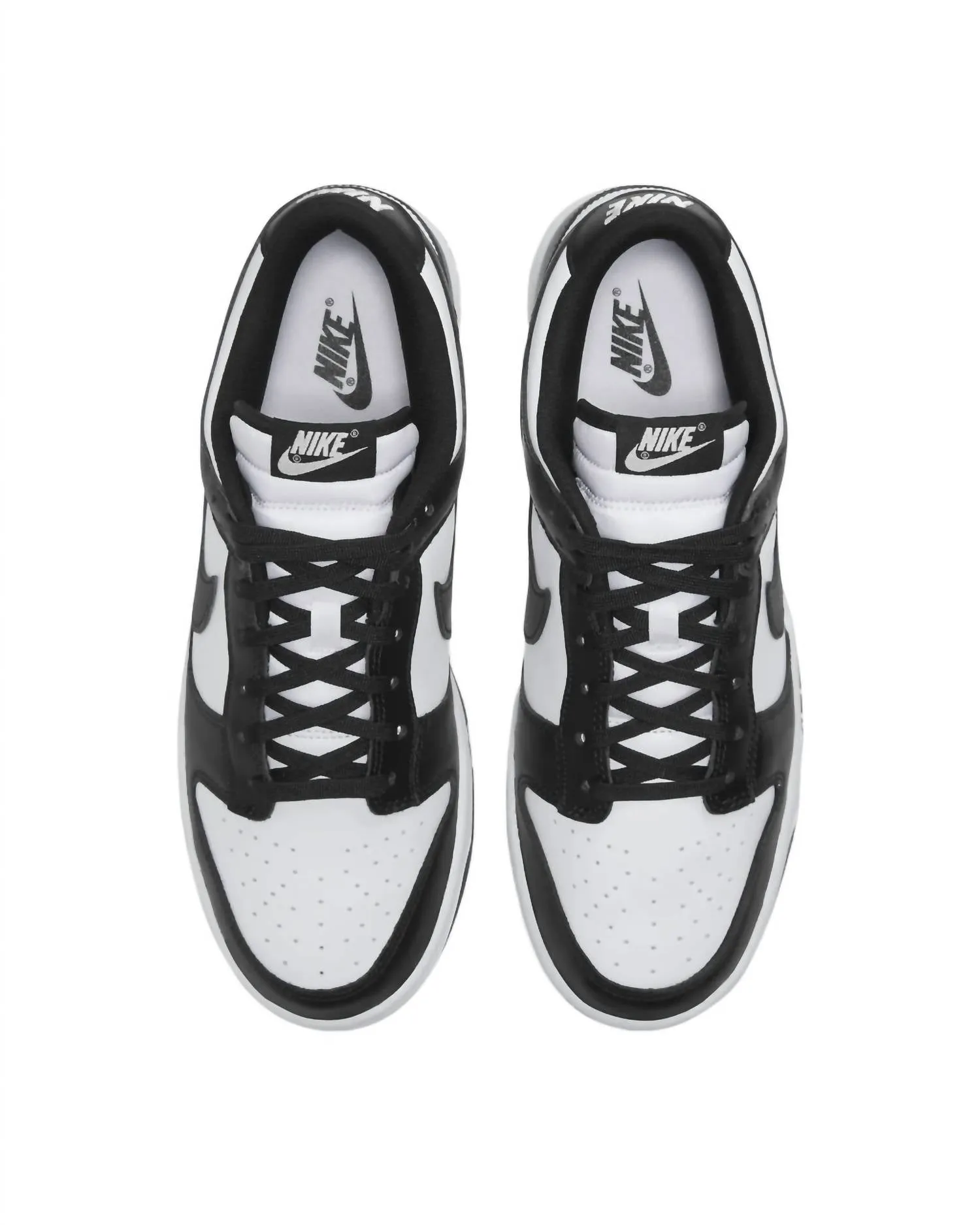 Men's Dunk Low Retro Shoes In White/black