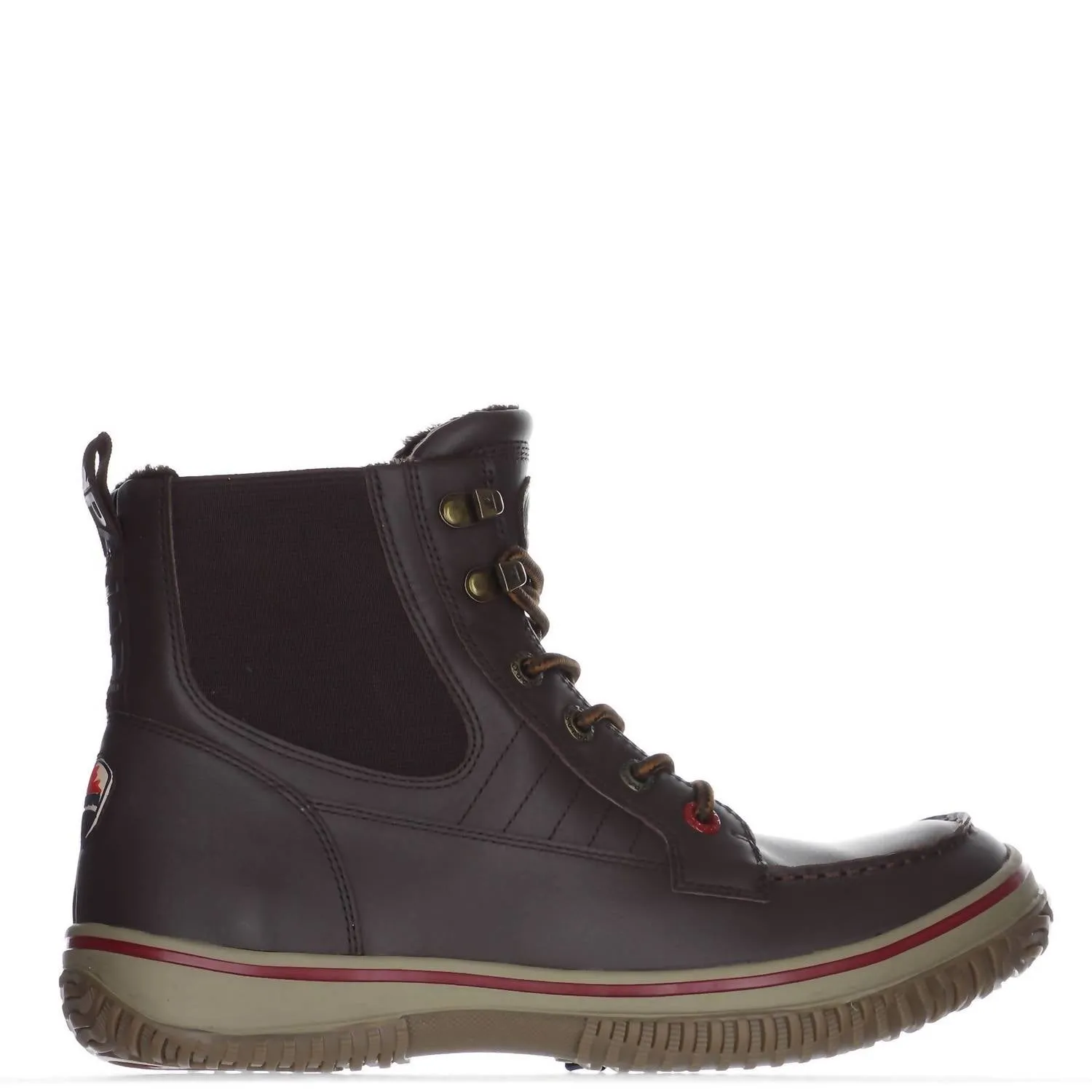 Men��S Edmund Corsica Lace Up Insulated Boots In Dark Brown