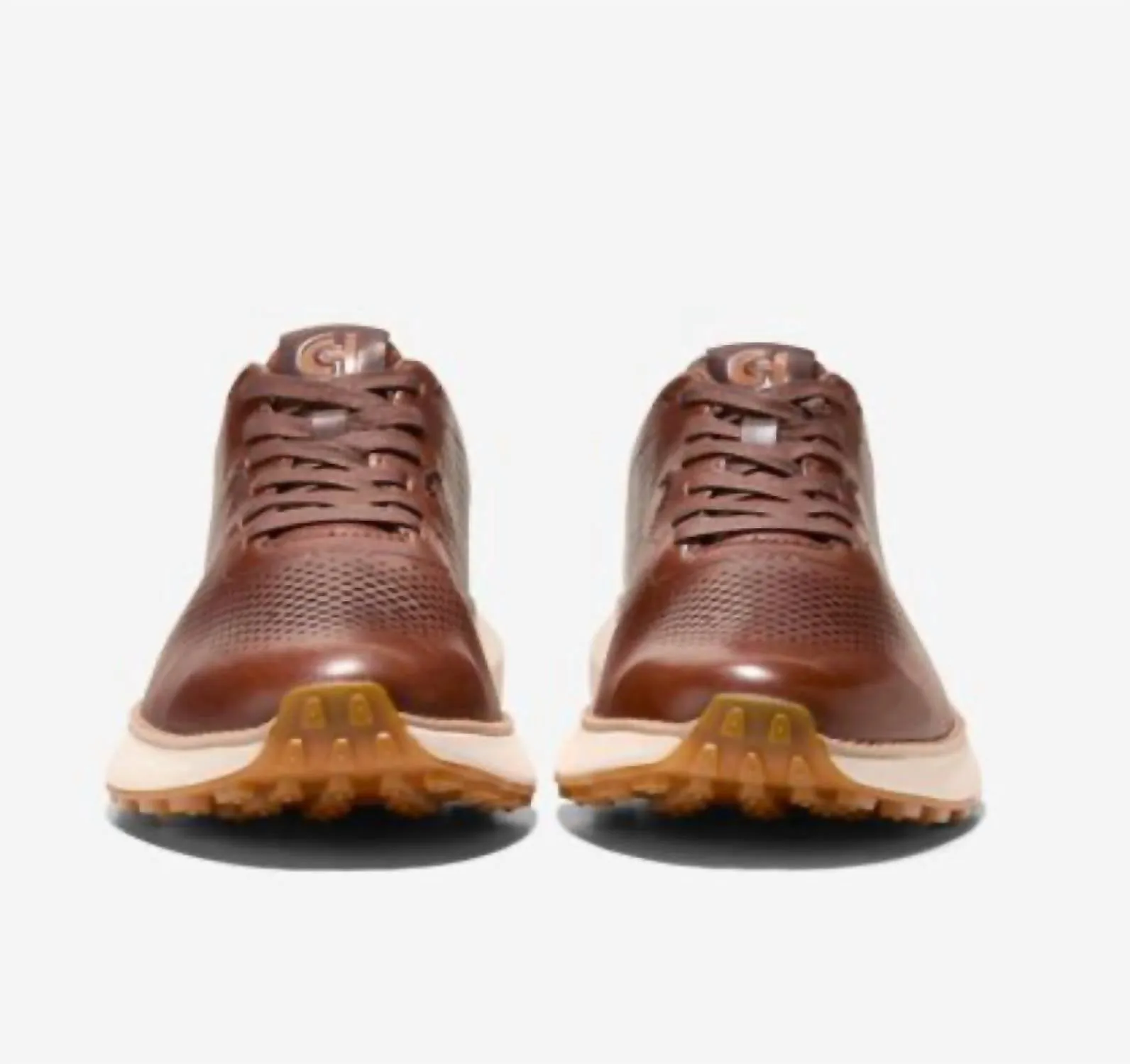 Men's Grandpro Ashland Laser Perforated Sneakers In Acorn