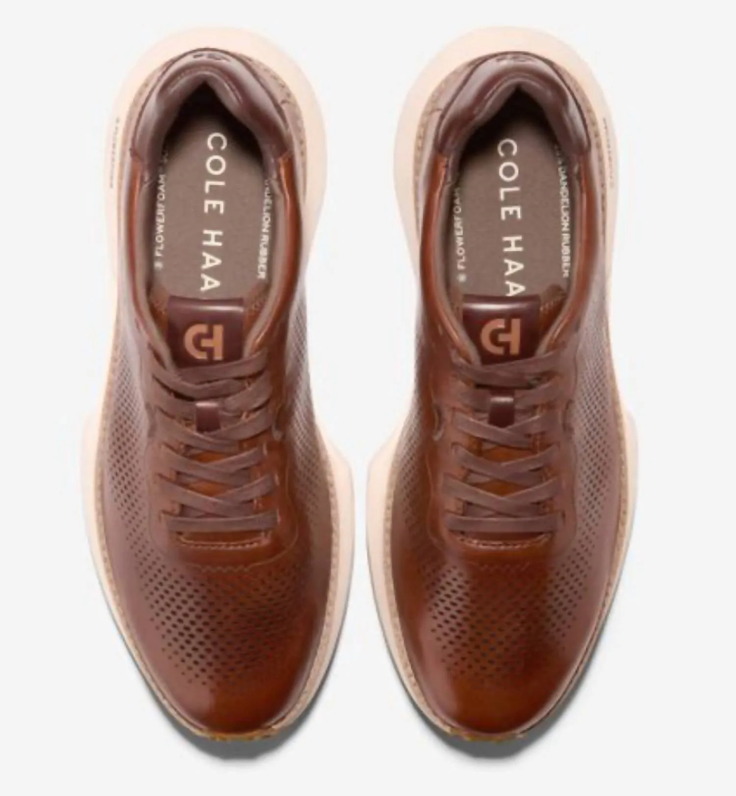 Men's Grandpro Ashland Laser Perforated Sneakers In Acorn