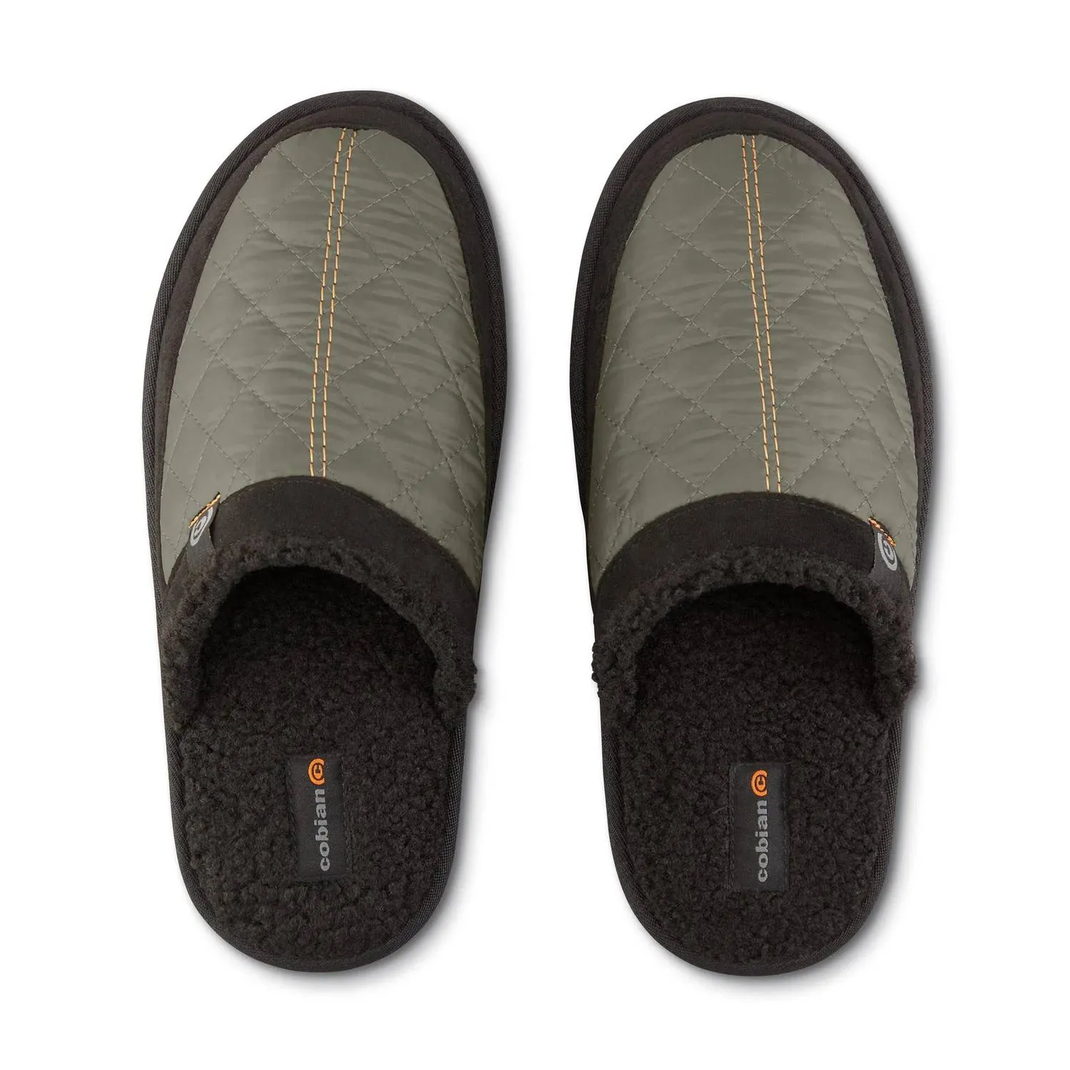 Men's Happy Camper Mule Slipper In Olive