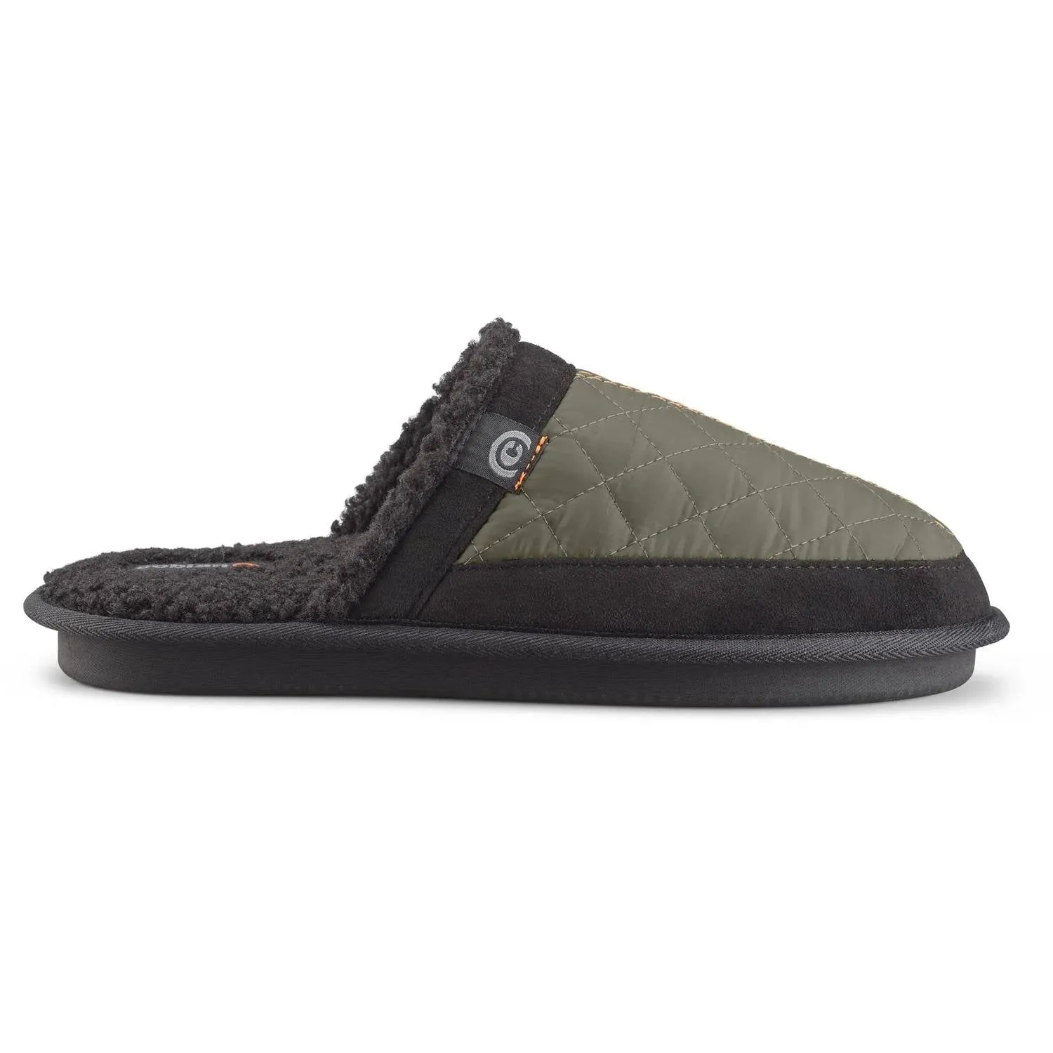 Men's Happy Camper Mule Slipper In Olive