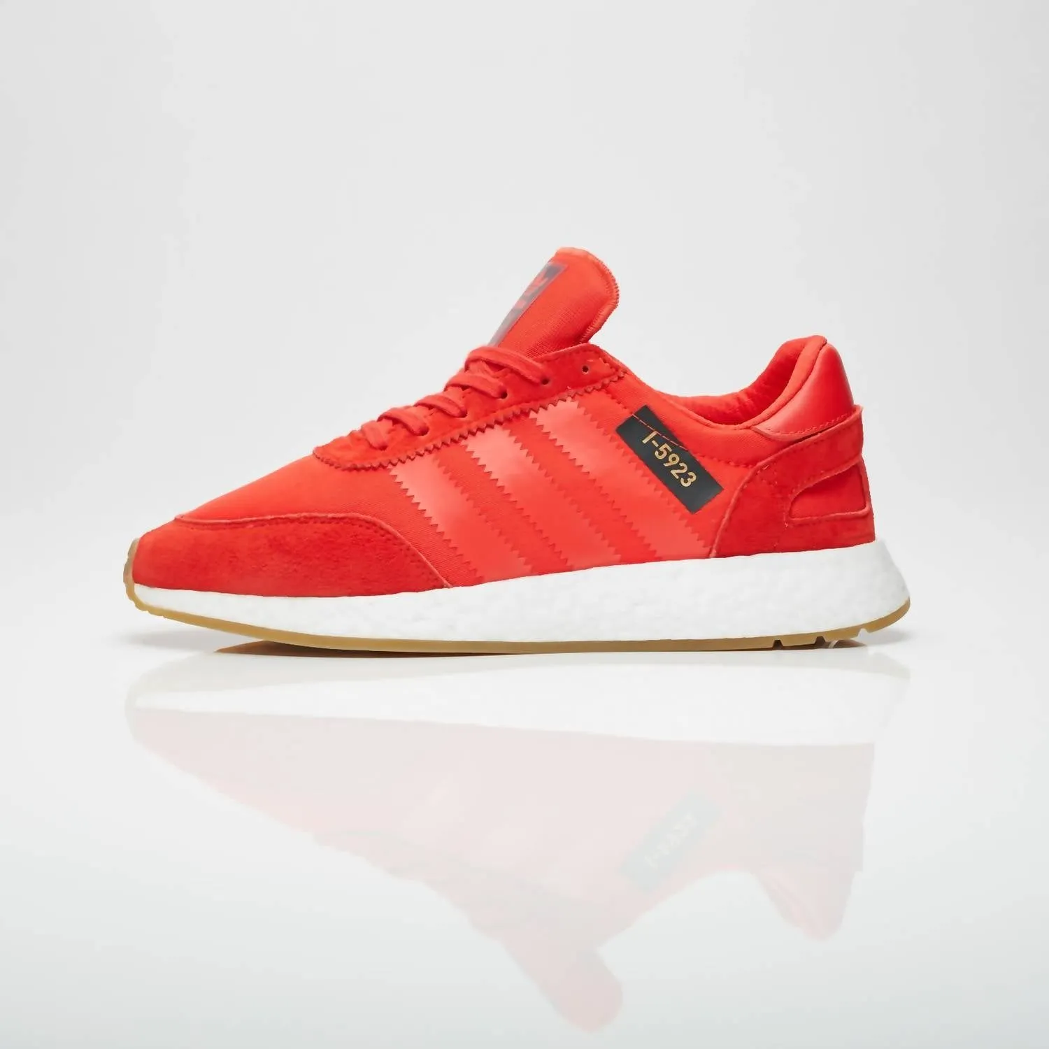 Men's I-5923 Running Shoes In Core Red/footwear White/gum 3