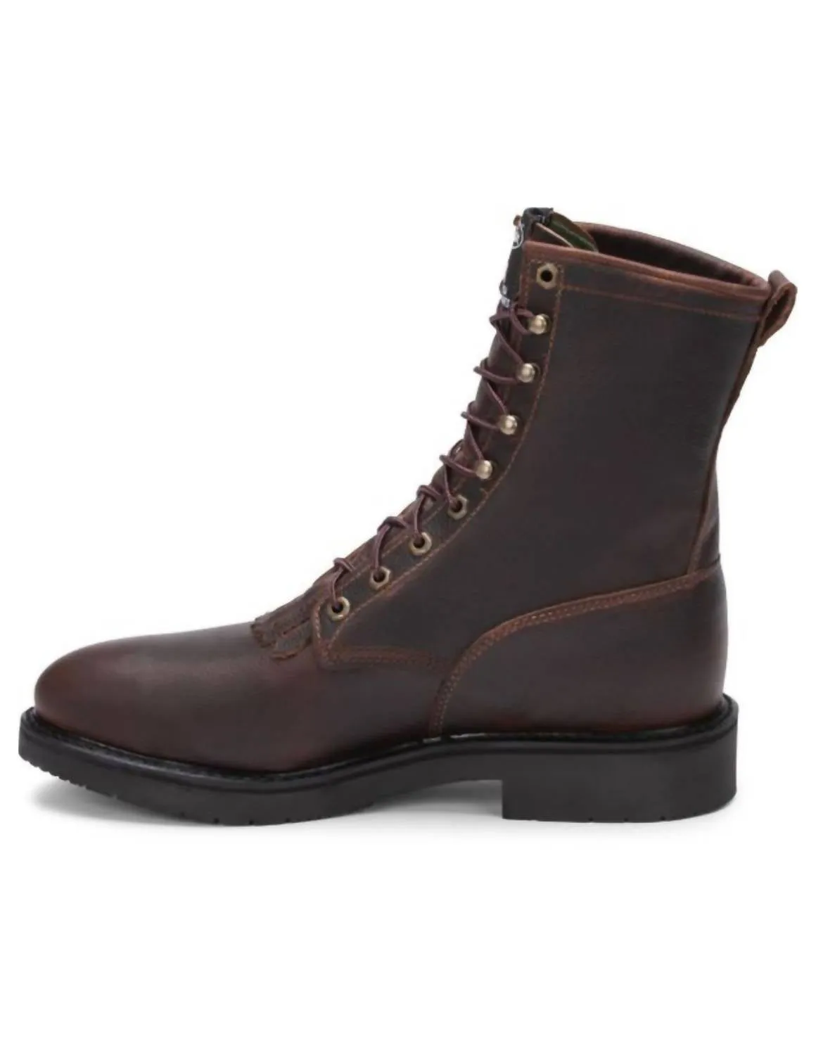 Men's Lace-Up Round Steel Toe - Eee Width In Conductor