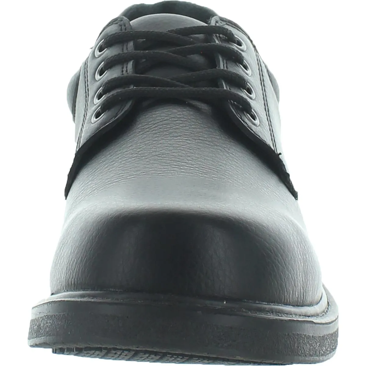 Mens Leather Slip Resistant Oxfords