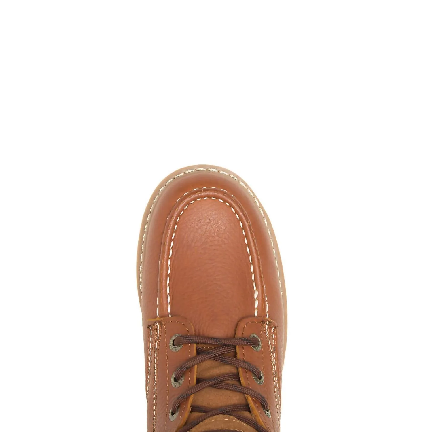 Men's Moc Toe 6" Work Boot In Brown, Honey