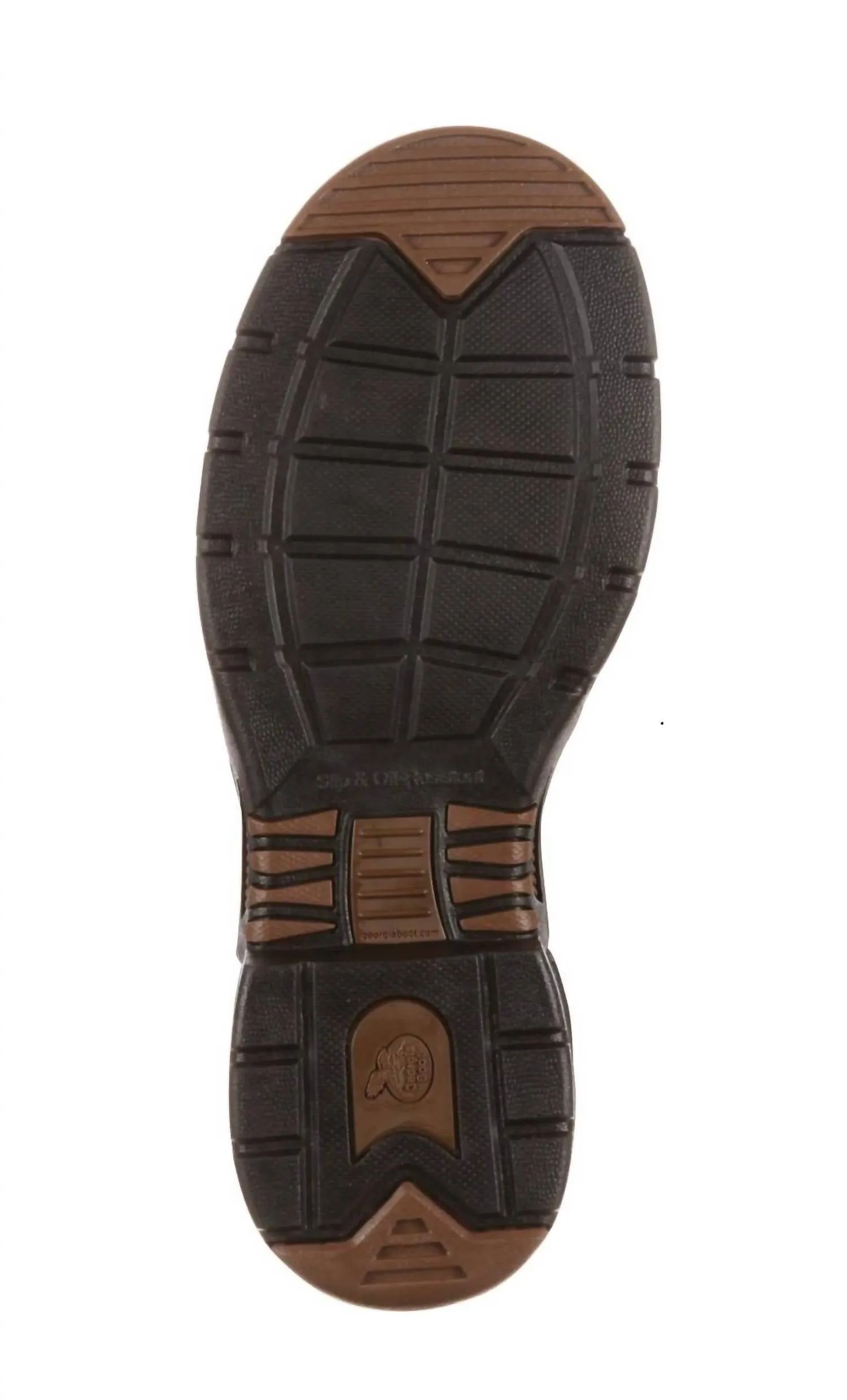 Men's Moc Toe Athens Work Boot - Wide In Brown