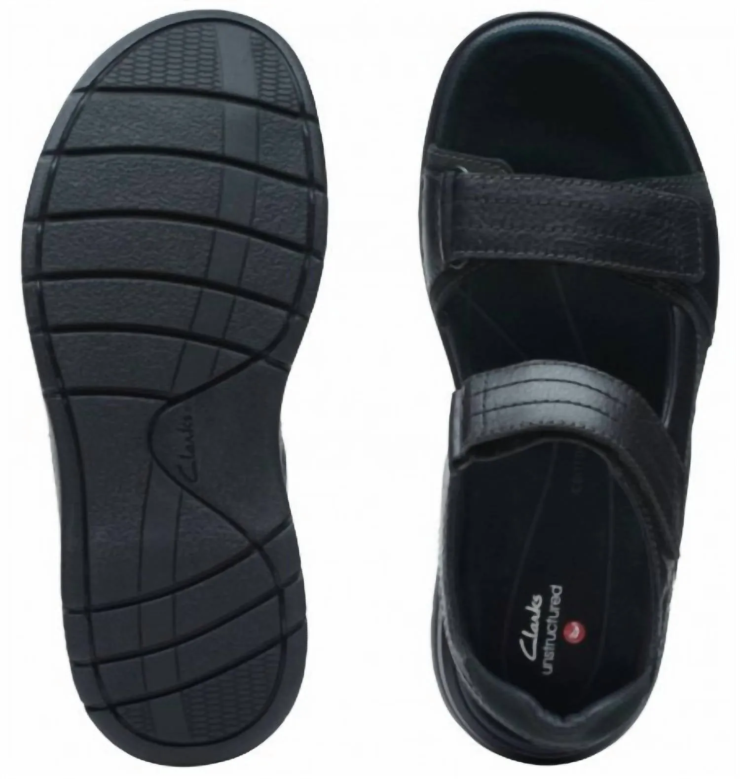 Men's Nature Trek Sandals In Black