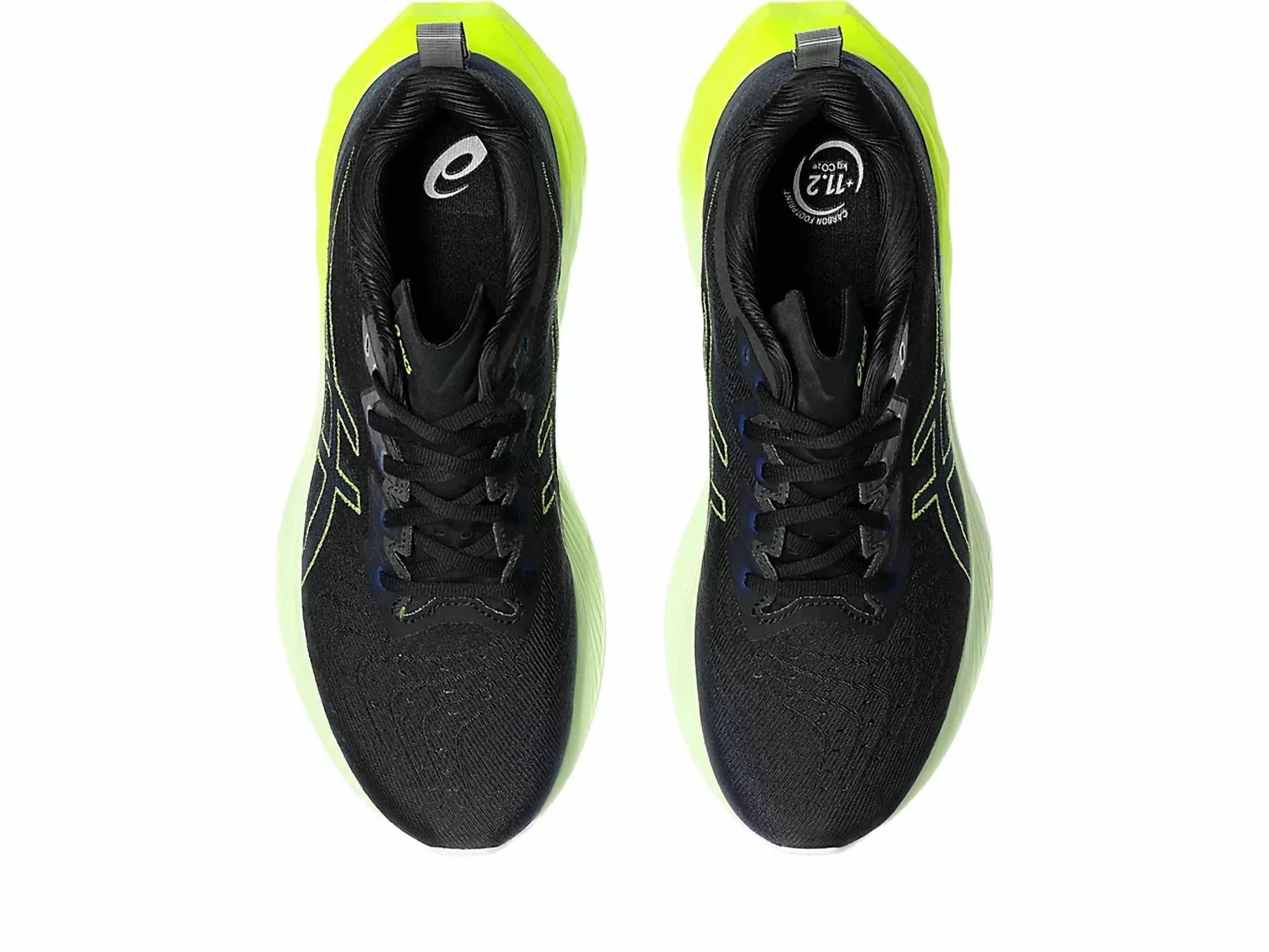 Men's Novablast 4 Running Shoes In Black/blue Expanse