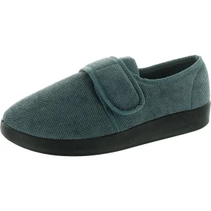 Mens Slip Resistant Manmade Loafer Slippers