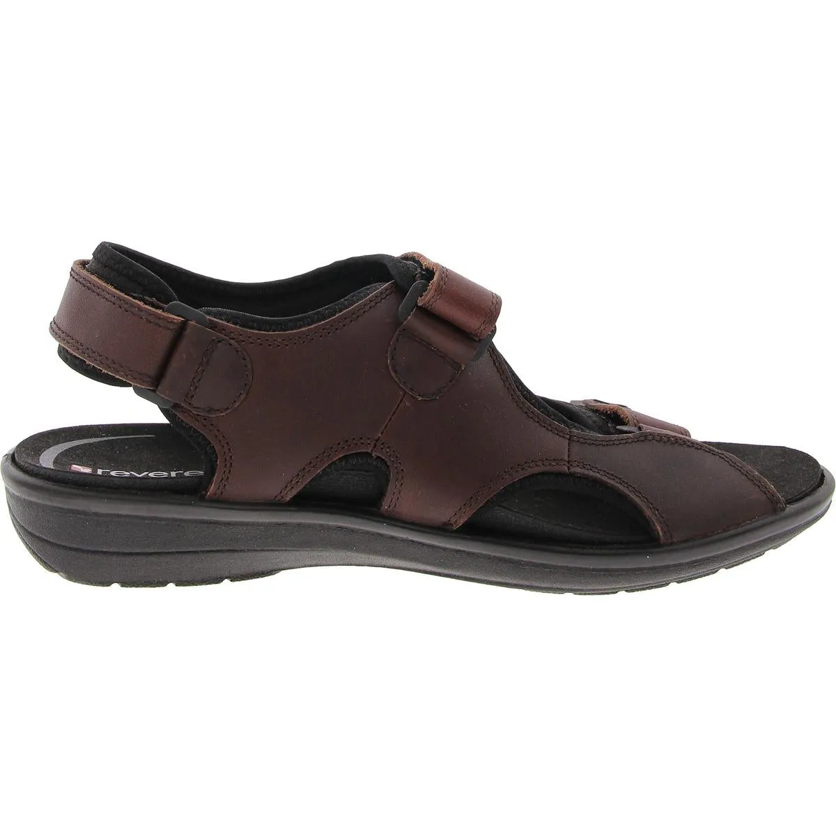Mens Strappy Leather Sport Sandals