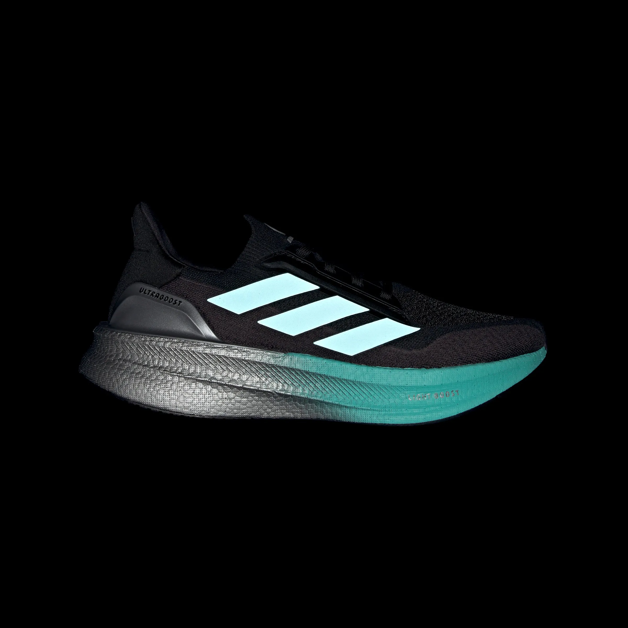   Mercedes AMG Petronas F1 Team Wmns Ultraboost 5X 'Core Black Semi Mint Rush'