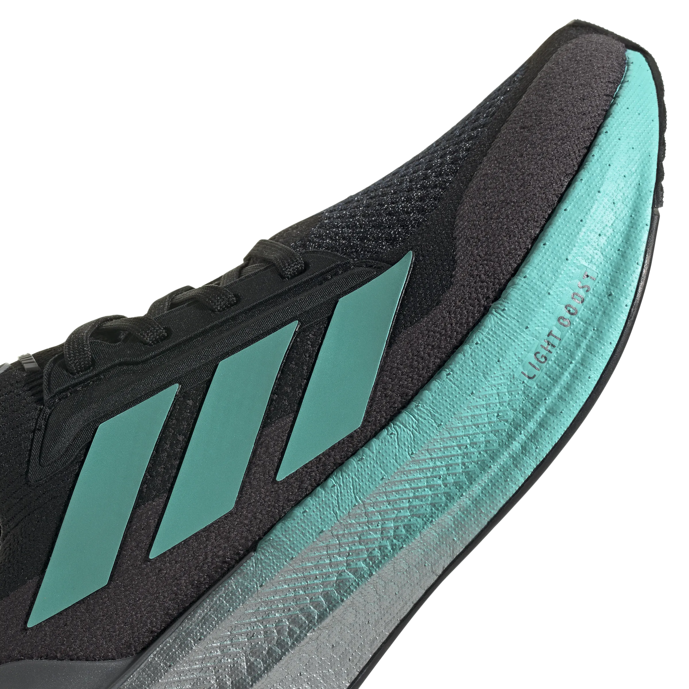   Mercedes AMG Petronas F1 Team Wmns Ultraboost 5X 'Core Black Semi Mint Rush'