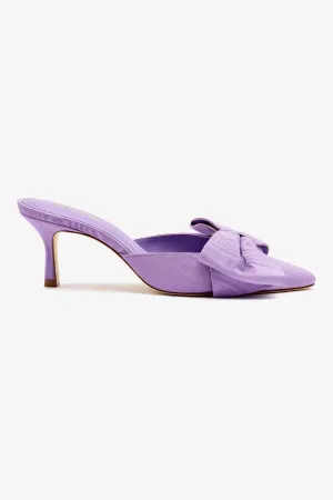 Mini Elle Pump In Iris Fabric
