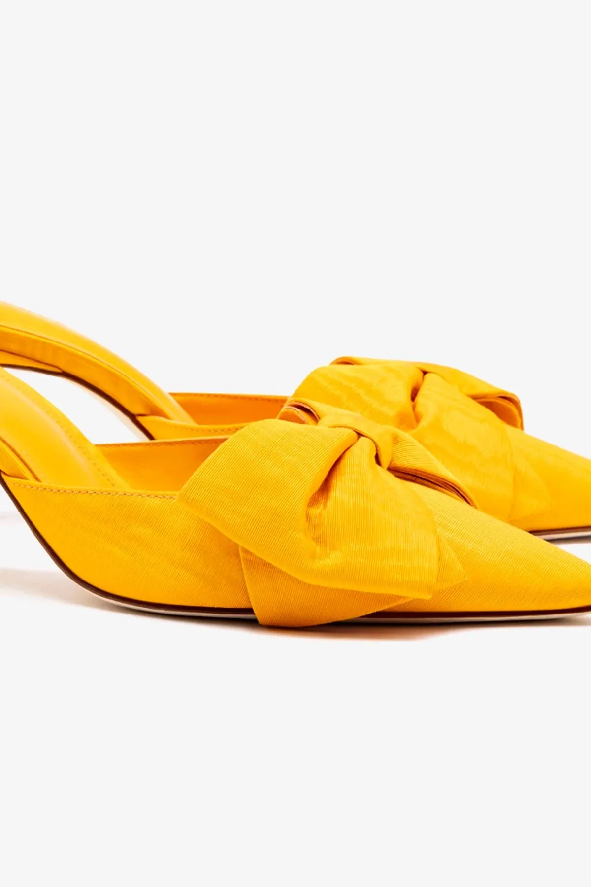 Mini Elle Pump in Mango Fabric