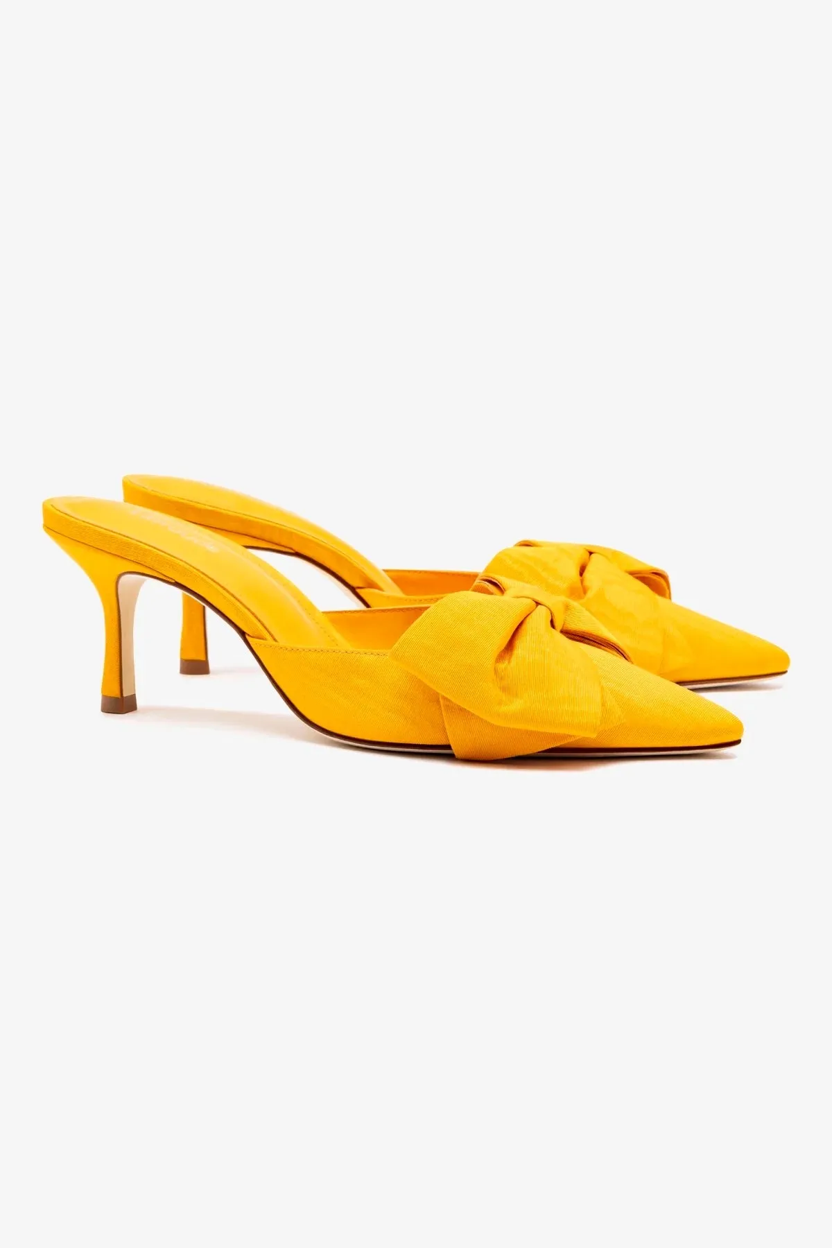 Mini Elle Pump in Mango Fabric