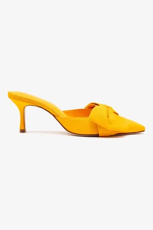 Mini Elle Pump in Mango Fabric