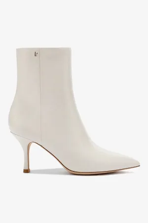 Mini Kate Boot In Ivory Leather