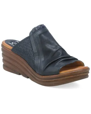 Miz Mooz Abbie Leather Wedge Sandal