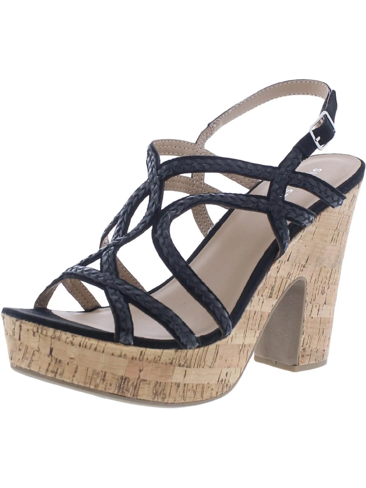 NadiyaP Womens Ankle Strap Padded Insole Dress Sandals