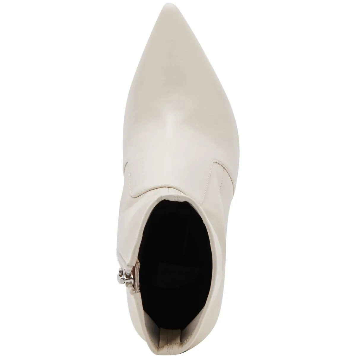 Nello Womens Faux Leather Pointed Toe Ankle Boots