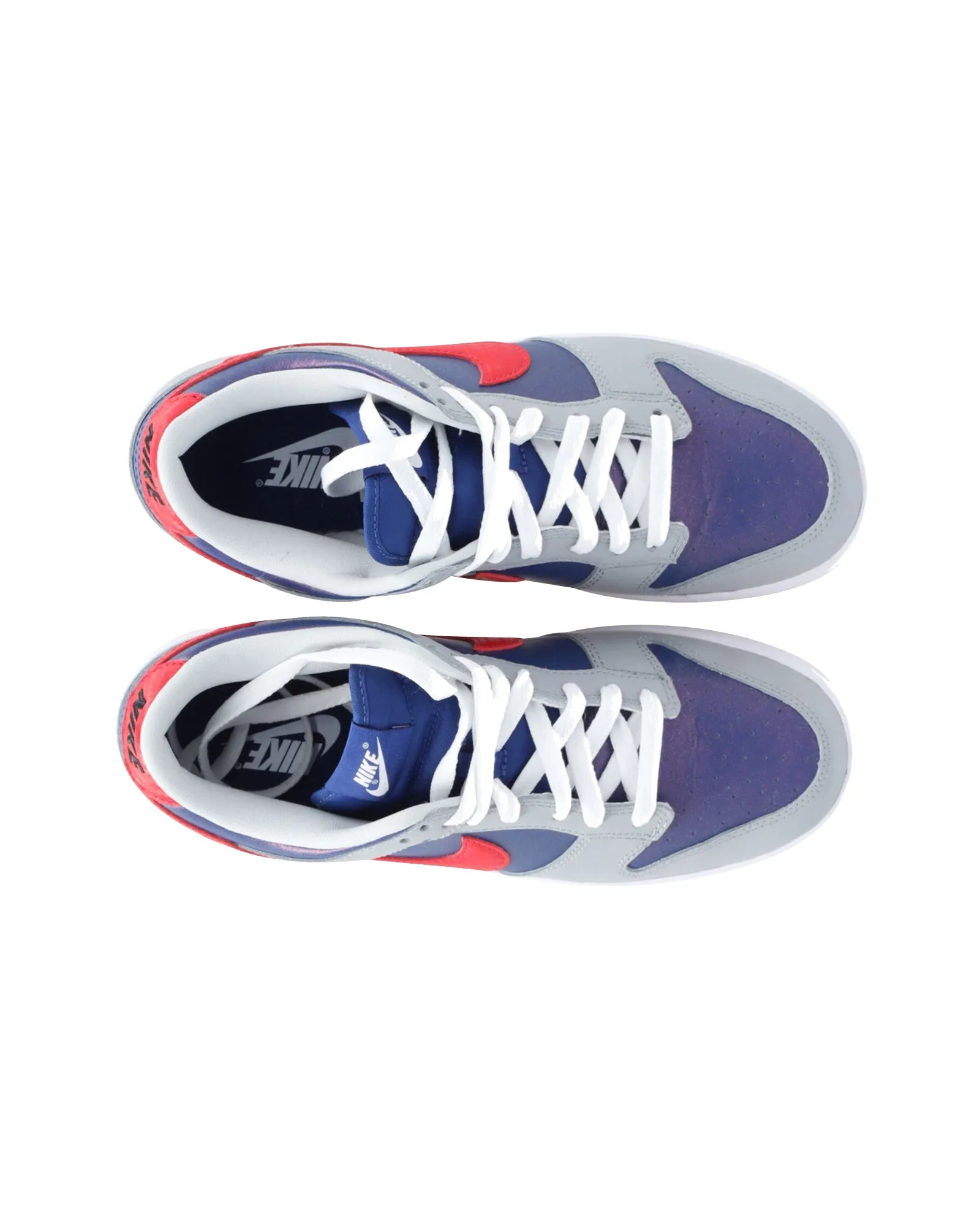 Nike Dunk Low Samba Sneakers in Multicolor Leather
