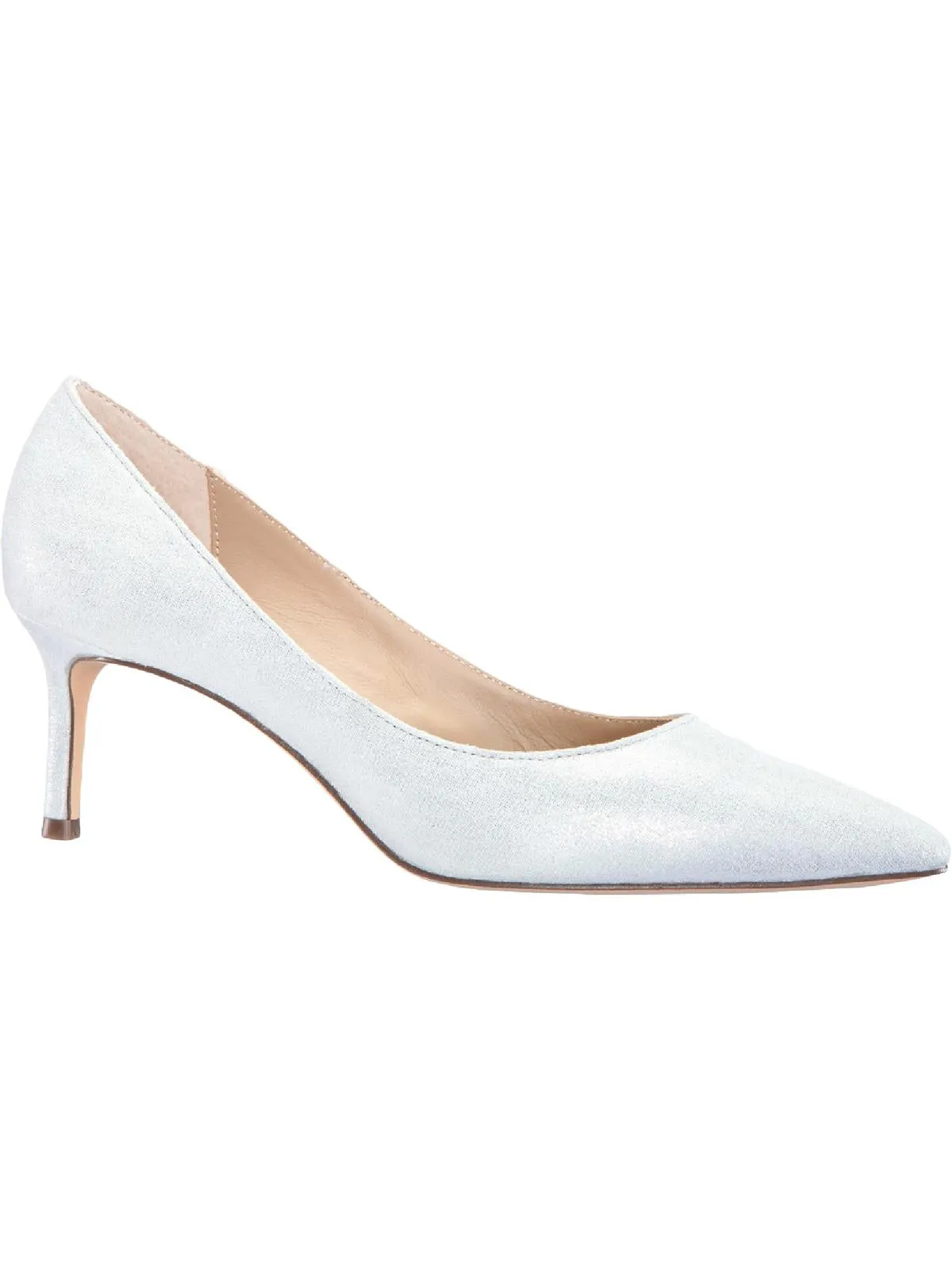 Nina60 Womens Pointed Toe Slip On Dress Heels