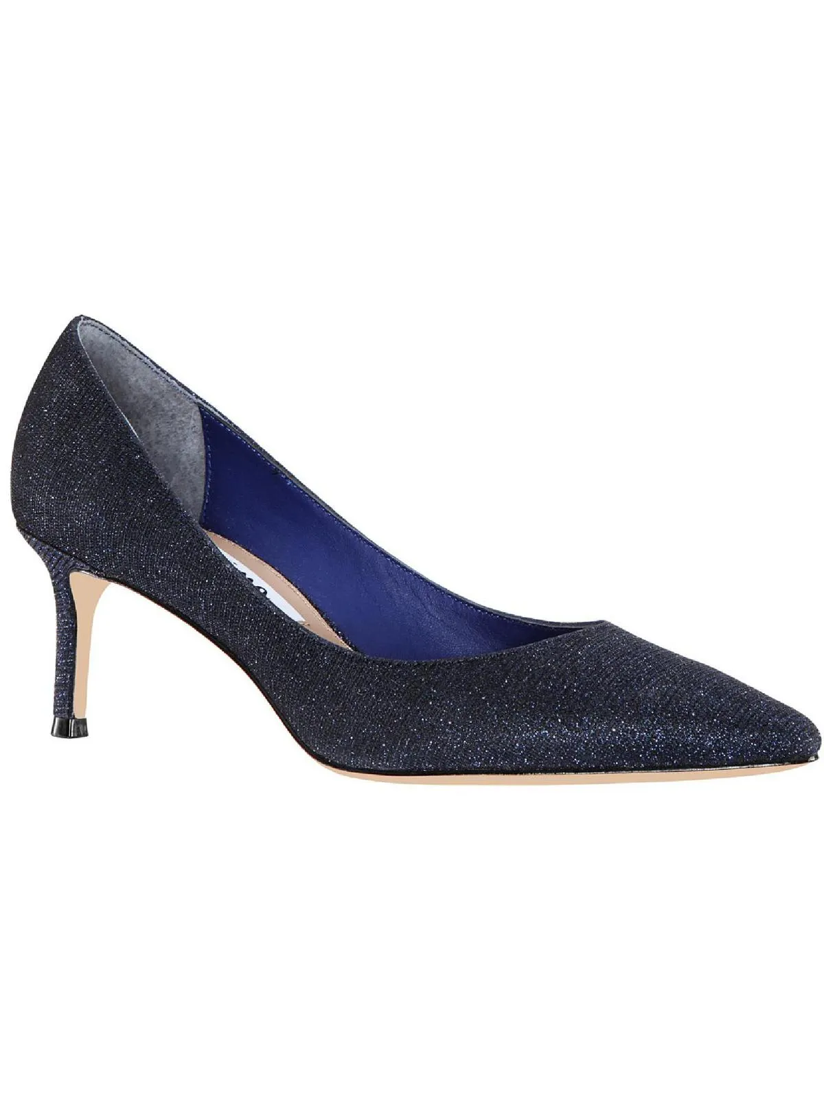Nina60 Womens Pointed Toe Slip On Dress Heels
