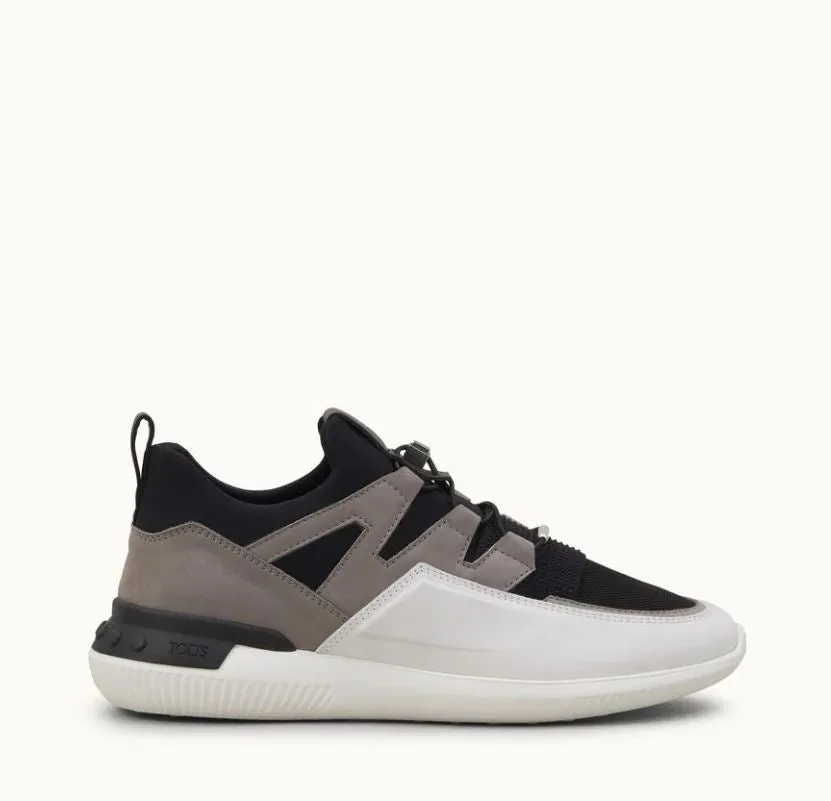 No_Code 03 in Nubuck and Scuba Effect Fabric