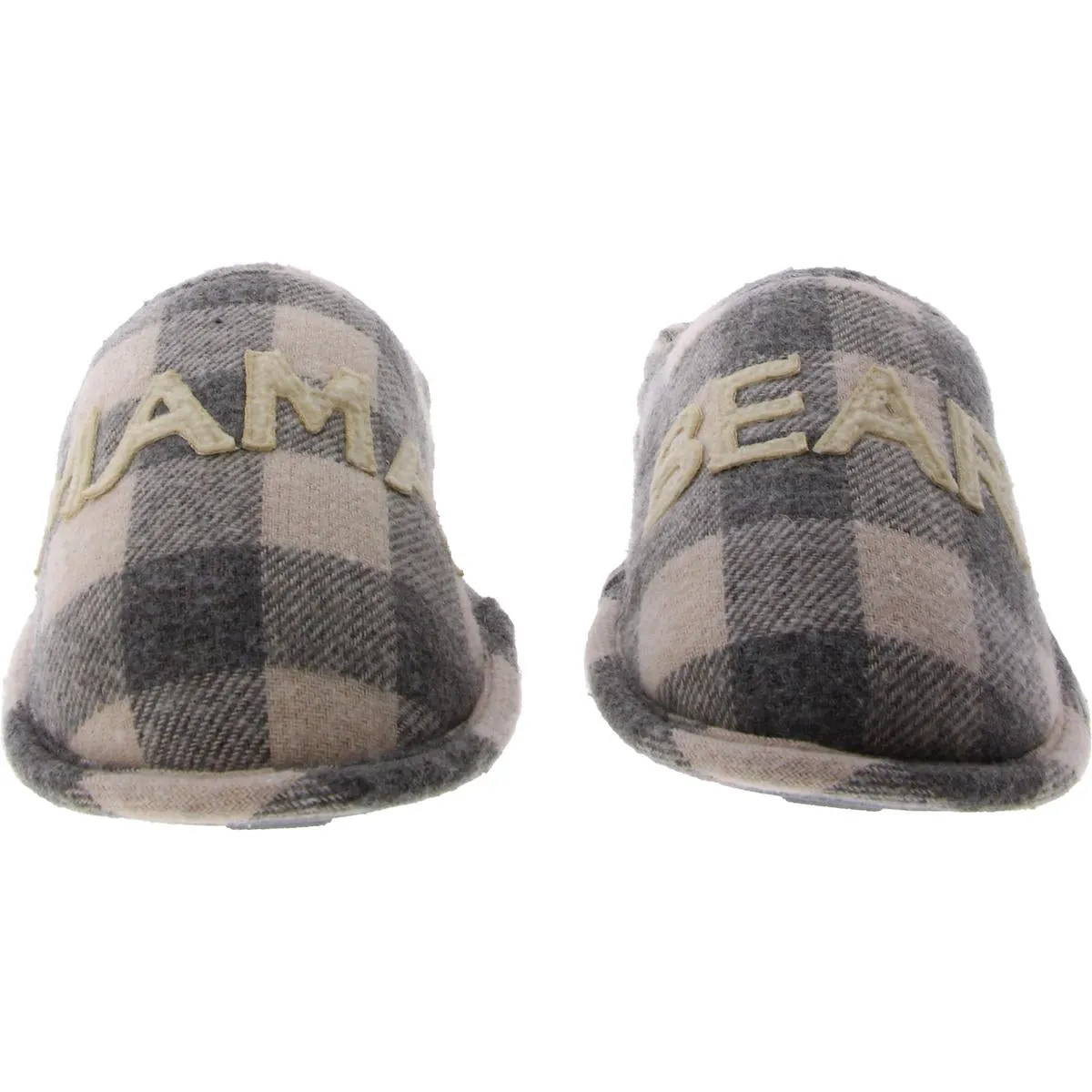 Papa Bear Scuff Mens Faux Fur Slip On Loafer Slippers