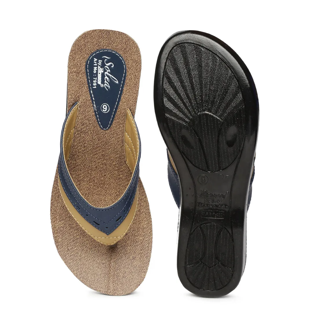 Paragon PU7991L Women Stylish Lightweight Flipflops | Comfortable soles| Casual & Trendy Slippers | Indoor & Outdoor