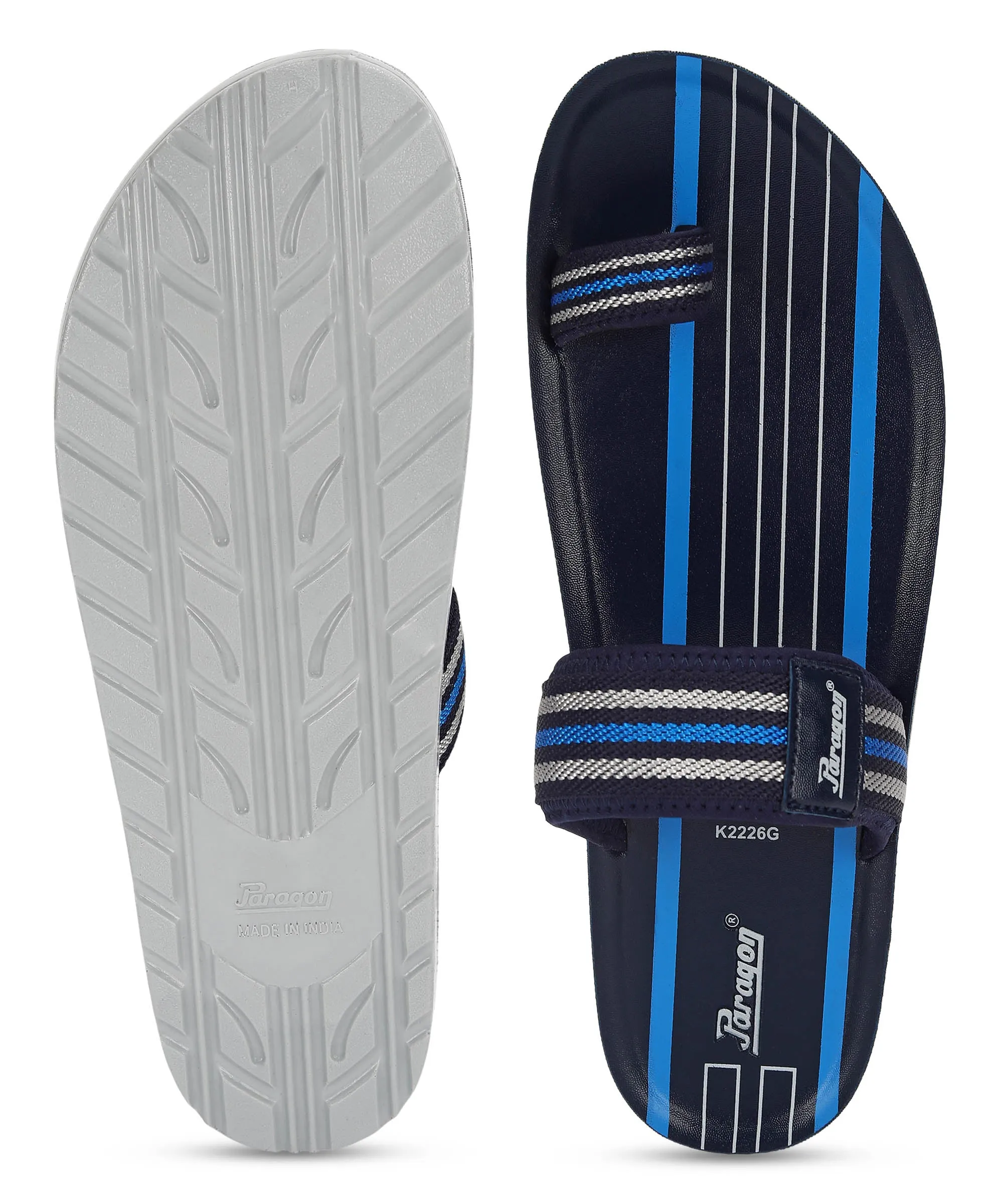 Paragon PUK2226G Men Stylish Lightweight Flipflops | Comfortable soles| Casual & Trendy Slippers | Indoor & Outdoor