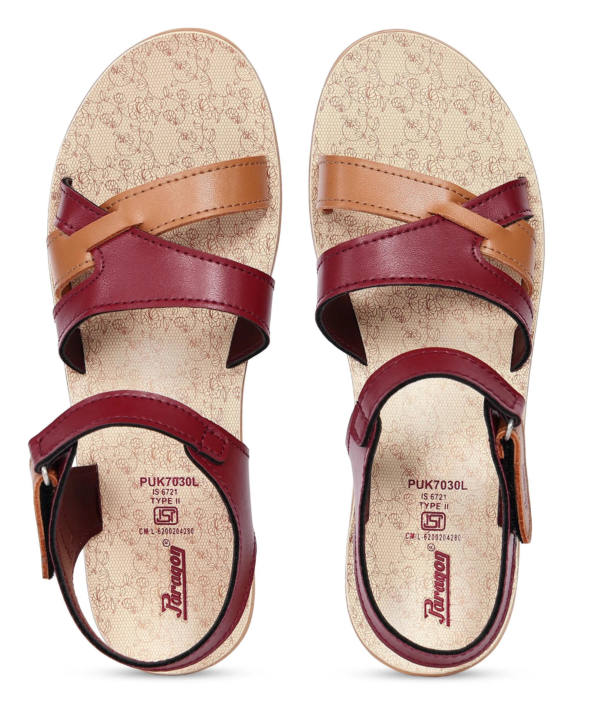 Paragon Women's Trendy Wedge Heel Sandals with Cushioned Sole and Sturdy Construction for Everyday Use