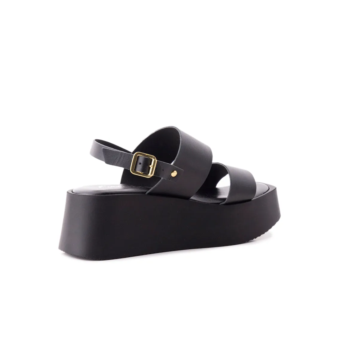 Pelosa Black Leather