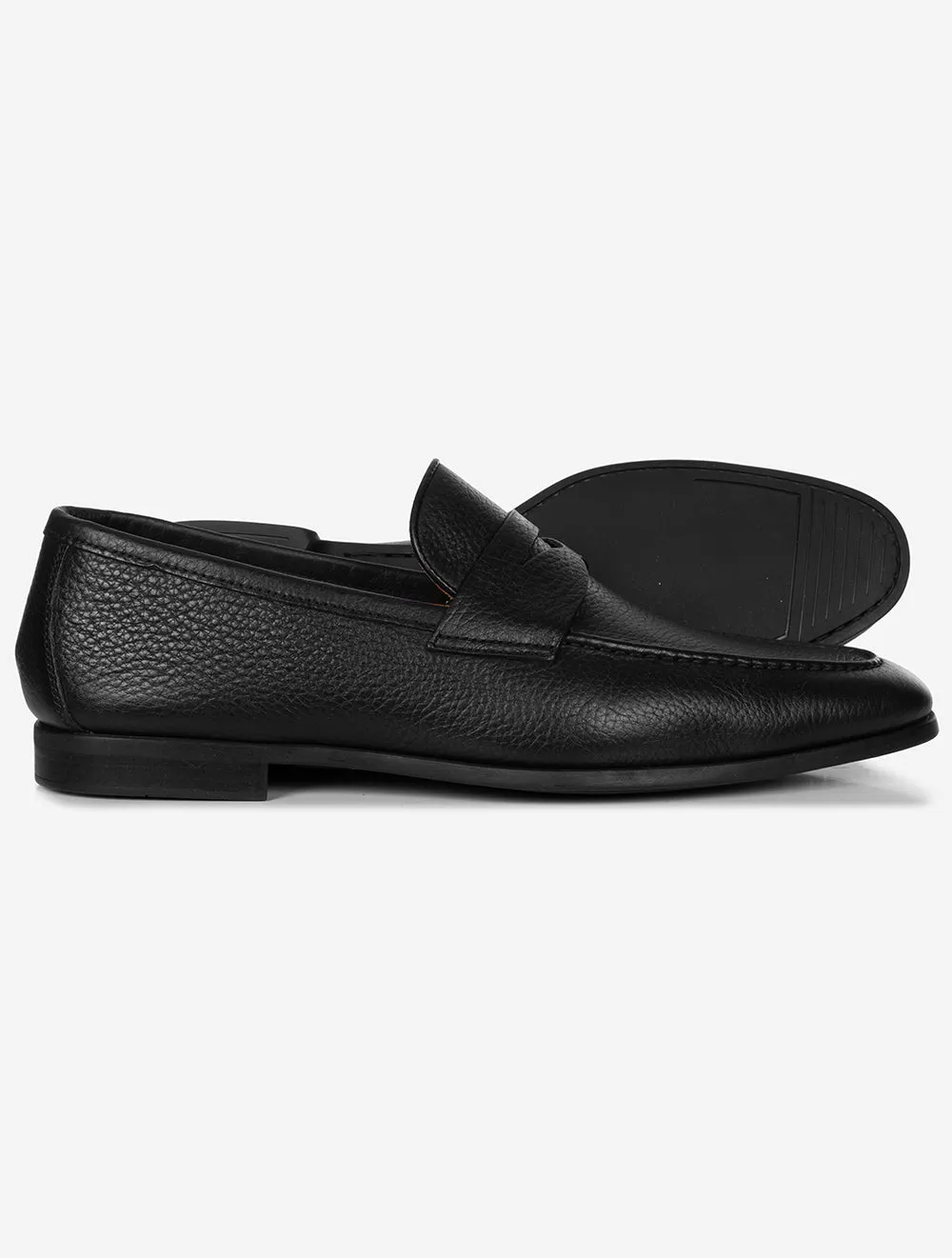 Penny Loafer Leather Black