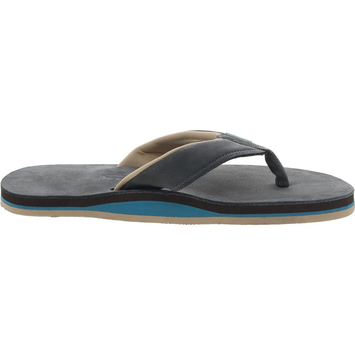 Pier Mens Memory Foam Nubuck Flip-Flops