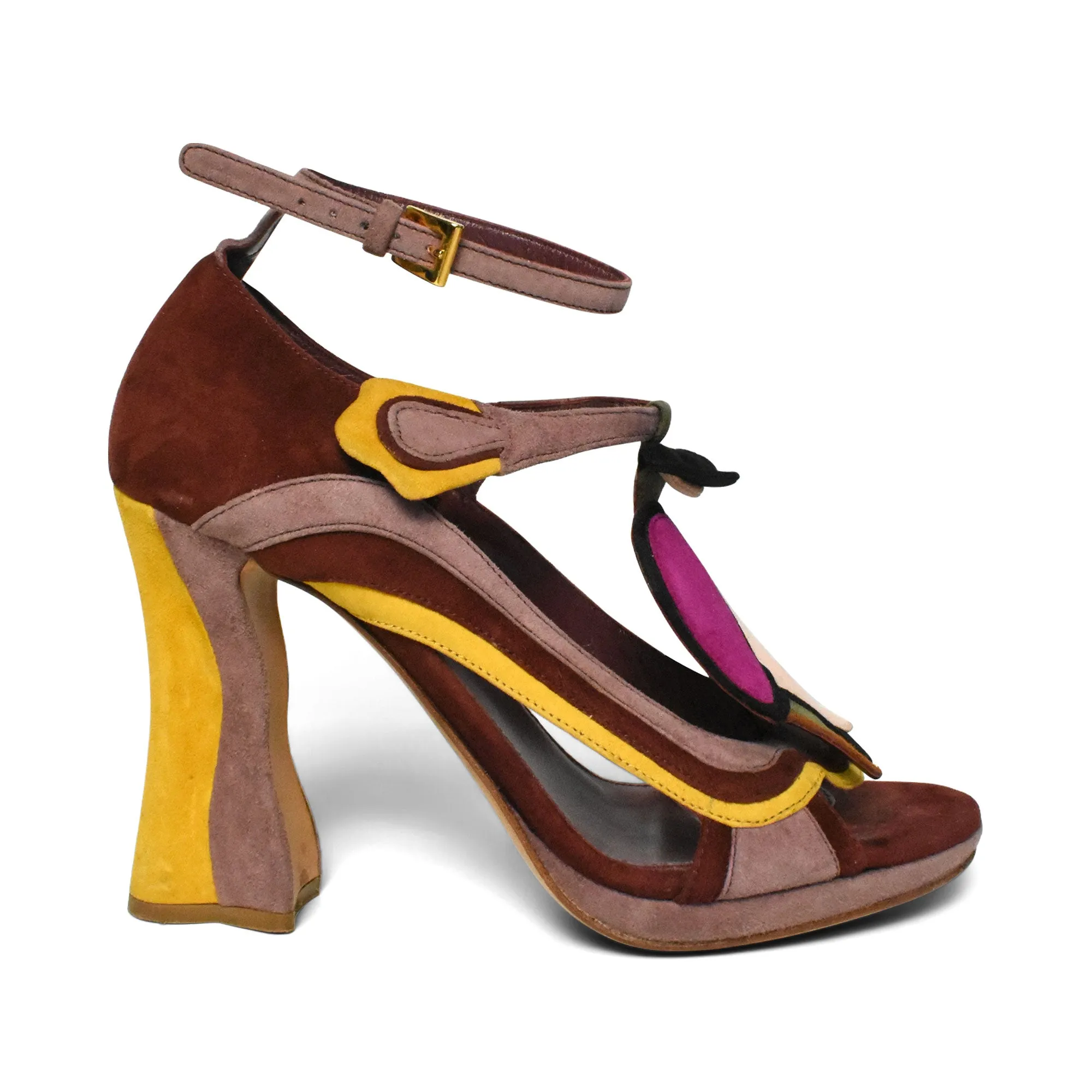 Prada Flower Heels - Women's 37.5