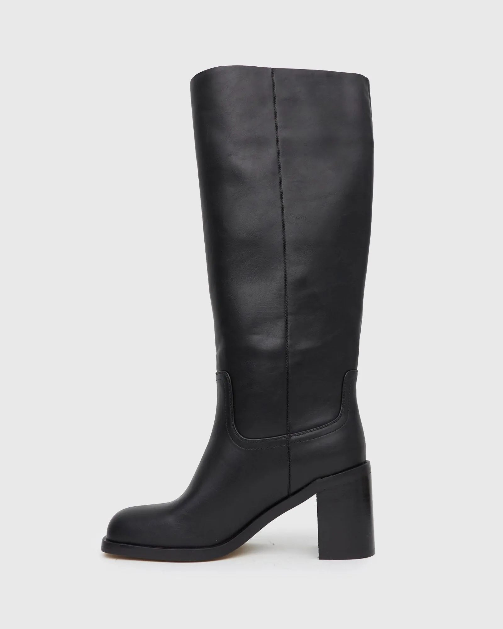 PRE-ORDER VALOUR Block Heel Knee High Boots
