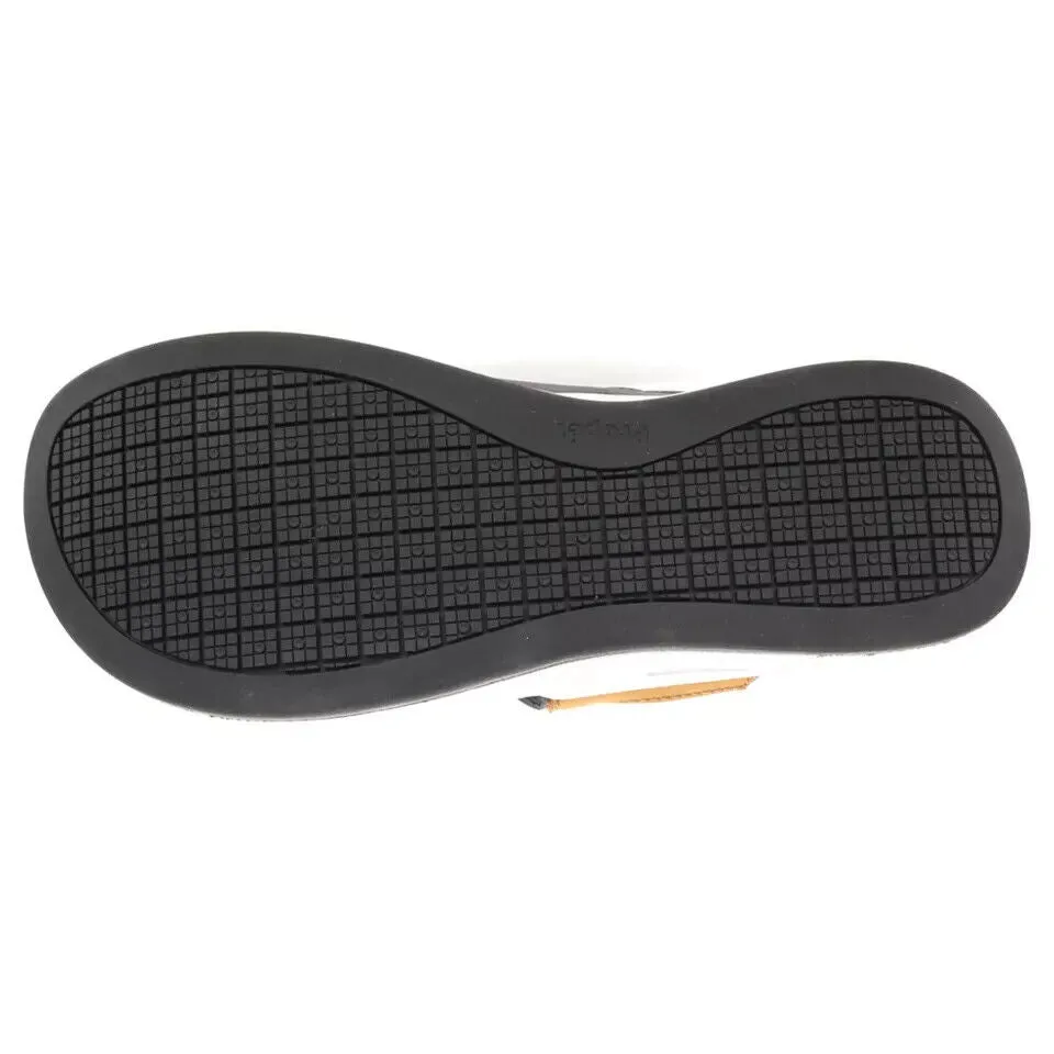 Propet Easton MSV011P Flip-Flop Men's US 8 Gray Leather Slip On Sandals ZPO771 (Gray,8)
