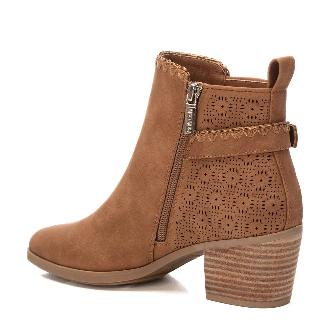 Refresh Women's Fashion Italian Design Booties with Side Zipper by Xti